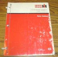 Case IH 146 High Clearance Cultivator Parts Catalog  