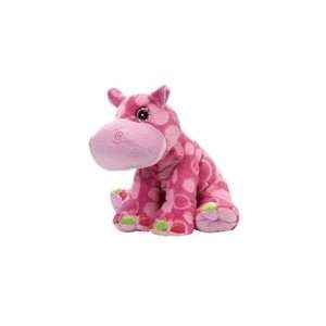  Pink Stuffed Hippo Sweet and Sassy Plush Animal by Wild 