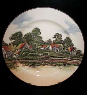 ROYAL DOULTON COUNTRYSIDE D3647 COLLECTOR PLATE 1935  