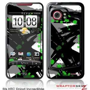  HTC Droid Incredible Skin   Abstract 02 Green by 
