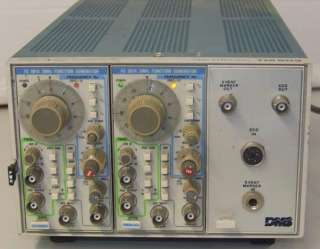 TEKTRONIX TM 503 W/ FG 501A 2MHz FUNCTION GENERATOR   AM 501 AMP 