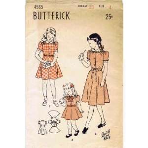 Butterick 4535 Sewing Pattern Gibson Girl Dress Circular 