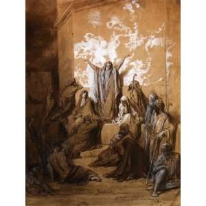Hand Made Oil Reproduction   Gustave Doré   24 x 32 inches   Jeremiah 
