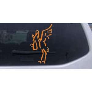   with Baby Car Window Wall Laptop Decal Sticker    Orange 16in X 28.3in