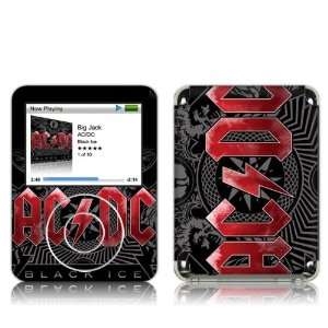   iPod Nano  3rd Gen  AC DC  Black Ice Skin  Players & Accessories