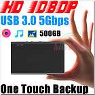 500GB USB 3.0 1080p HDMI HD TV MKV Media Player w/ OTG