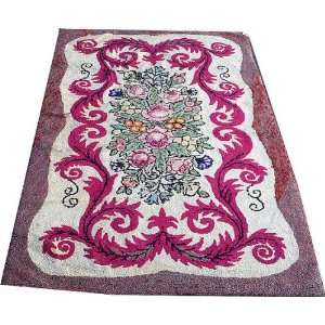  An Outstanding Antique American Hooked rug