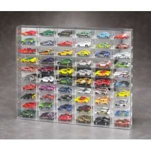  60 Car 1/64TH Scale Die Cast Display  Wall Mountable 