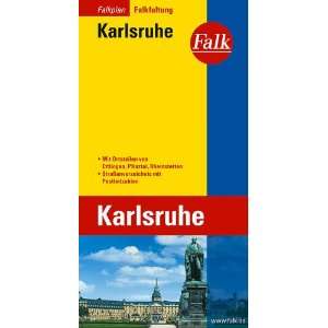    Falkplan Falk Faltung Karlsruhe (9783884452233) Falk Verlag Books