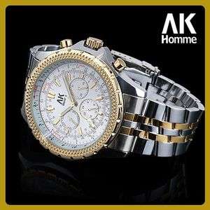 DAY/DATE AK Homme Mens Automatic Mechanical Watch AK059  