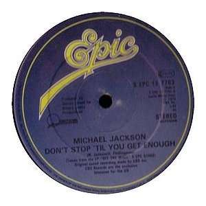   JACKSON / DONT STOP TILL YOU GET ENOUGH MICHAEL JACKSON Music