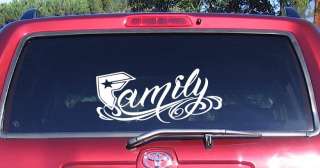 FAMOUS STARS and STRAPS Family 12 Decal Sticker Window  
