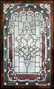 VICTORIAN STYLE STAINED GLASS WINDOW BP163E  