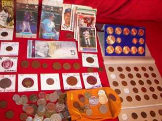   COLLECTION,1880 MORGAN DOLLAR,RED 5 BILL,GOLD &SILVER,US,WORLD LOT