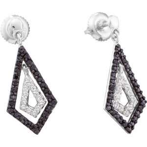   Integrated With 0.58 Carat White Diamonds Along With Black Diamonds