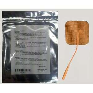   Square Tan Cloth Electrode (TYCO Gel)