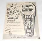 burgess battery  