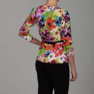 Cable & Gauge Womens Floral Cardigan  