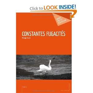 Constantes fugacités Puech Philippe 9782748364064  