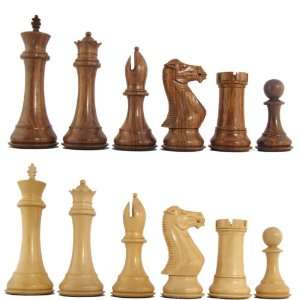   MoW Honey Rosewood Legionnaires Staunton Chess Pieces Toys & Games