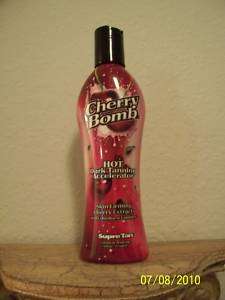 CHERRY BOMB HOT TANNING BED LOTION SUPRE TAN NEW 2010  