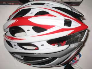 Brand New Lazer Genesis Rd Race Bicycle Helmet Red/White XXS M  
