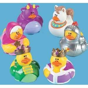  Fairy Tale Rubber Ducky Set of 6 Toys & Games
