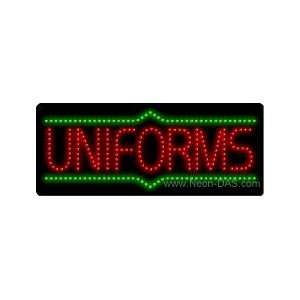  Uniforms LED Sign 11 x 27