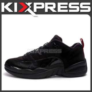 Nike Air Jordan 12 Retro Low XII Black/Red  