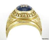 82nd Airborne Division ARMY Paratrooper RING   10k Yellow Gold 