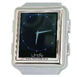 Nutec Wristpic Mens Digital Photo Album White Watch  