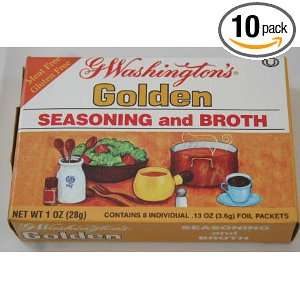George Washington Golden Broth 1oz   10 Unit Pack  Grocery 