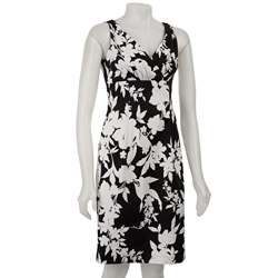 Suzi Chin for Maggy Boutique Womens Floral Cotton Dress   