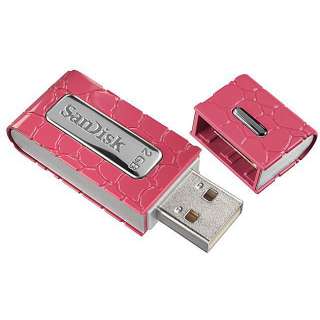 SanDisk SdczP 1024 1GB Pink Gator Cruzer Micro USB Flash Drive 