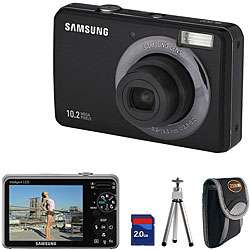 Samsung SL 202 10.2 megapixel Compact Digital Camera Starter Kit 