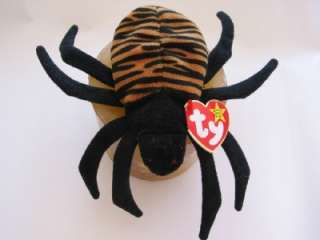 Retired Ty Beanie Babies Spinner Spider October 1996  
