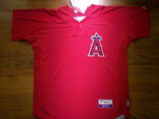 ANAHEIM ANGELS NEW COOL BASE MLB AUTHENTIC BP JERSEY  