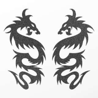 Tribal tattoo design Decal Sticker Dragon Art WRSKR  