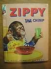 Zippy the Chimp by Lee Ecuyer Rand McNally Elf Book 1953 RARE