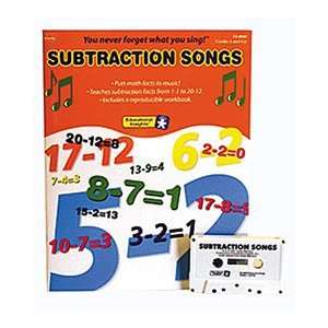  Subtraction Songs Cassette (Audio Memory) Toys & Games