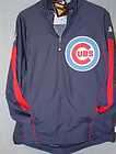   York Mets black Authentic batting practice gamer jacket Cool Base 3XL