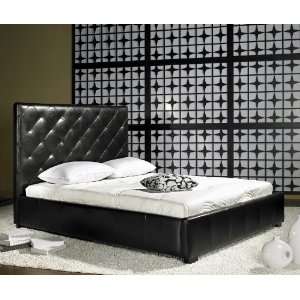  Bentley Leather King Bed in Dark Brown By Abbyson Living 