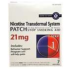 nicotine transdermal system step 1 07 patches 21mg returns not