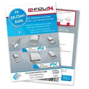 com 2 x atFoliX FX Clear Invisible screen protector for Panasonic VDR 