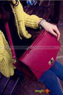   Fashion Messenger Shoulder Bag Tote Black Blue Khaki Dark Red WBG759