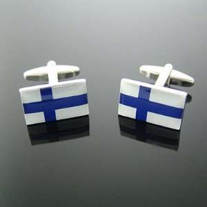  Finland National Flag Cufflinks 