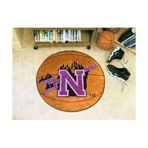 Northwestern State Demons NCAA Basketball Round Floor Mat (29 
