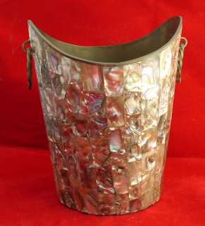   ice bucket 7 inches tall 6 inches wide 19th century water tight