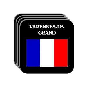 France   VARENNES LE GRAND Set of 4 Mini Mousepad Coasters