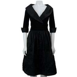 Jessica Howard Womens Shawl Collar Dress  